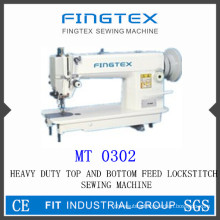 Heavy Duty Top and Bottom Feed Lockstitch Sewing Machine (MT0302)